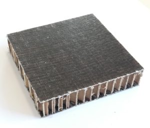 Bio-based sandwich composite : Woven Hemp-based reinforcement + Paper honeycomp